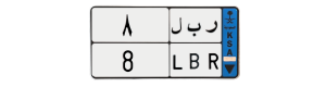 لوحة ر ب ل 8